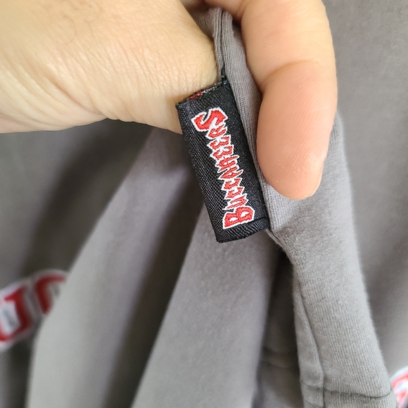 Reebok Tampa Bay Buccaneers Sweatshirt Mens LG Gray NFL Football Reebok Sweater - Picture 6 of 10